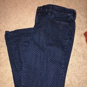 Lands End Straight Leg Jeans